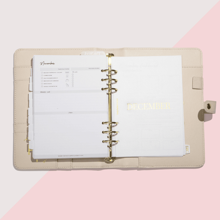 2026 WEEKLY DIARY INSERTS - PRE-ORDER - DUE TO SHIP LATE NOVEMBER