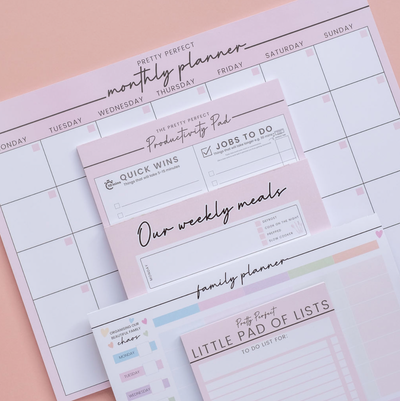 THE FAMILY PLANNER BUNDLE - PINK