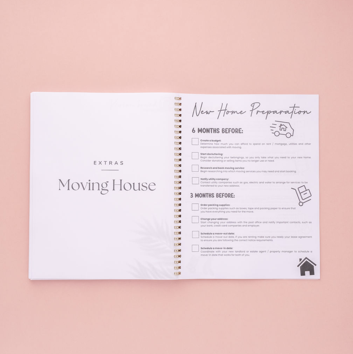 HOME PLANNER - PINK