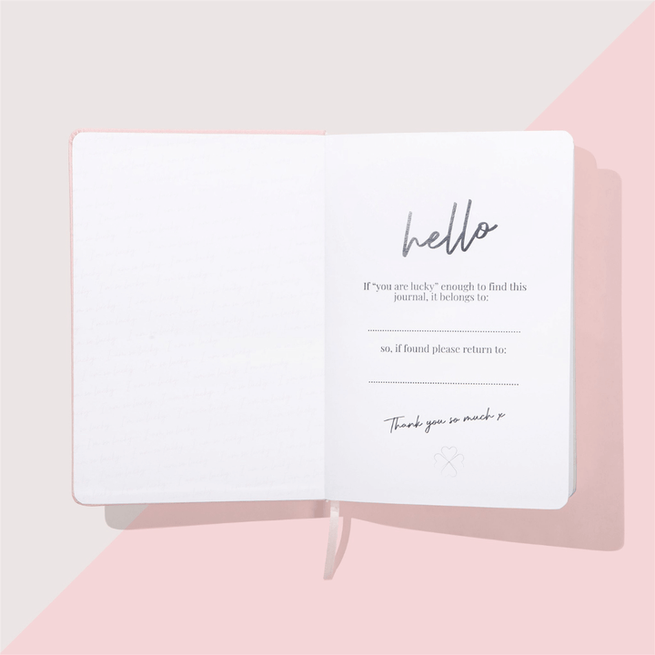 I'M SO LUCKY GRATITUDE JOURNAL A5 + PEN