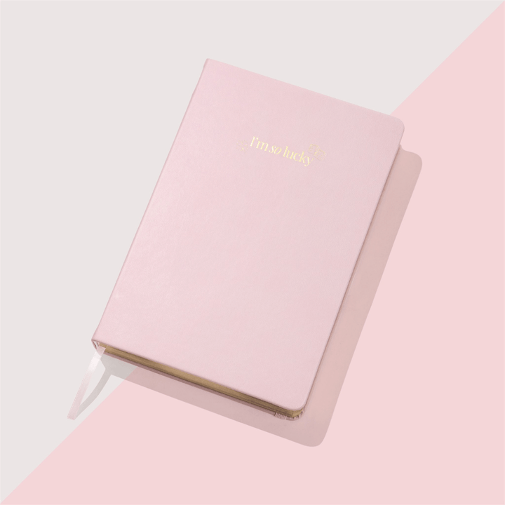 I'M SO LUCKY GRATITUDE JOURNAL A5 + PEN