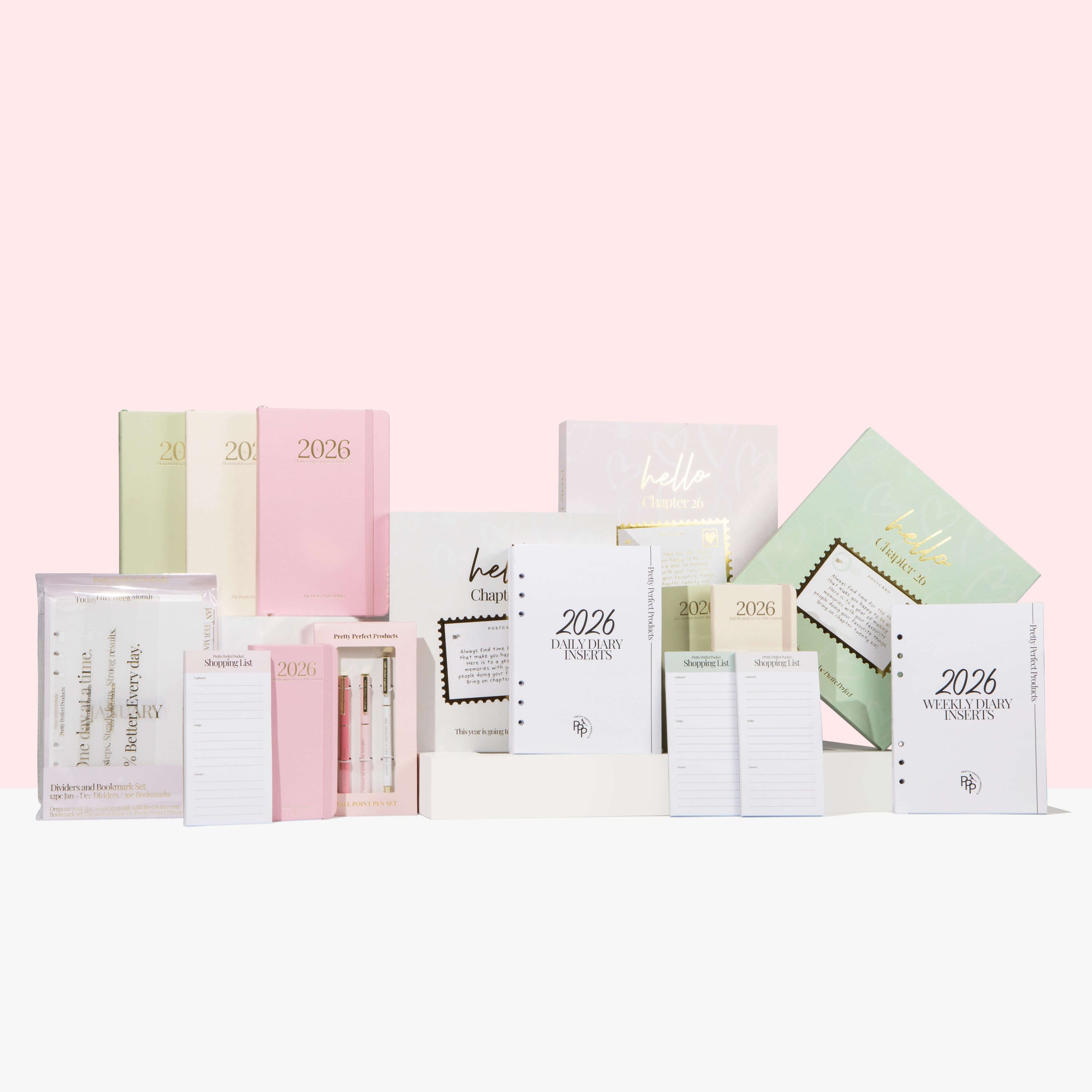 2026 DATED DIARY RANGE