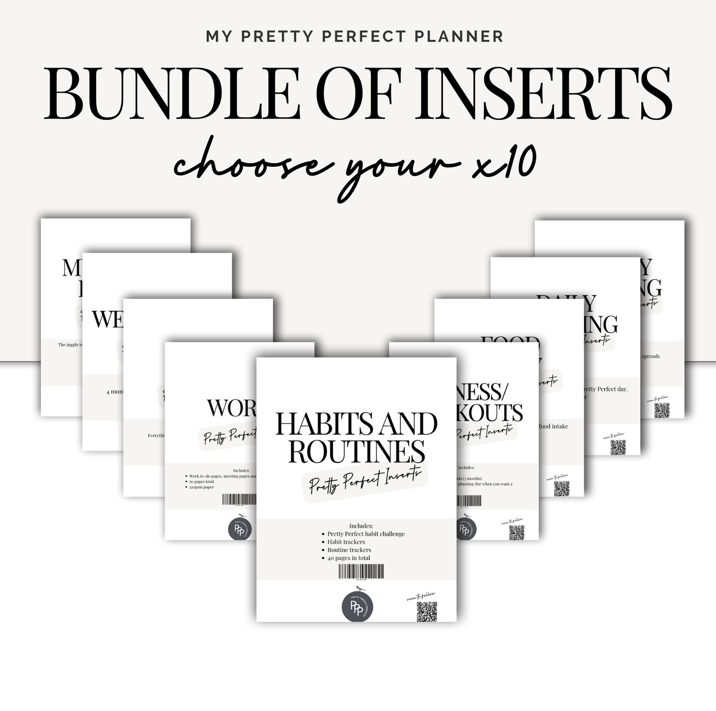 Insert Bundles – Pretty Perfect Products