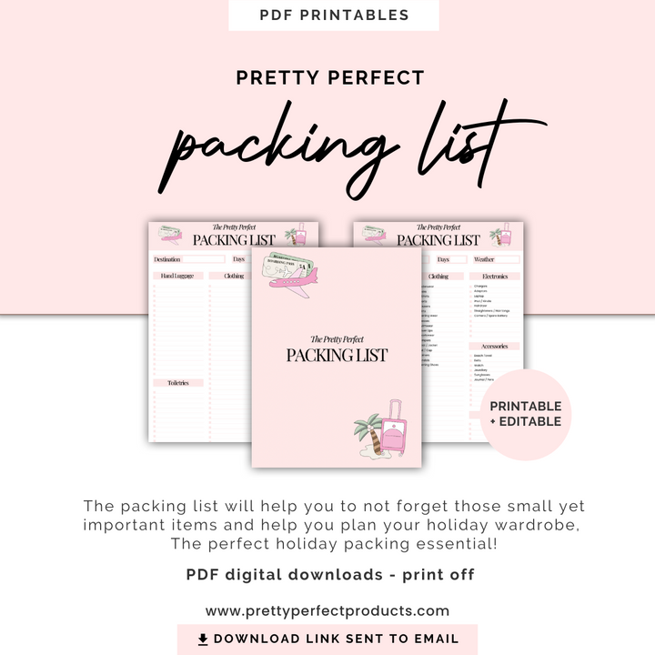 PACKING LIST (Digital)