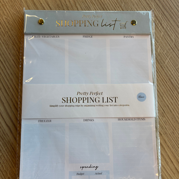 SECONDS SALE - SHOPPING LIST PAD A4