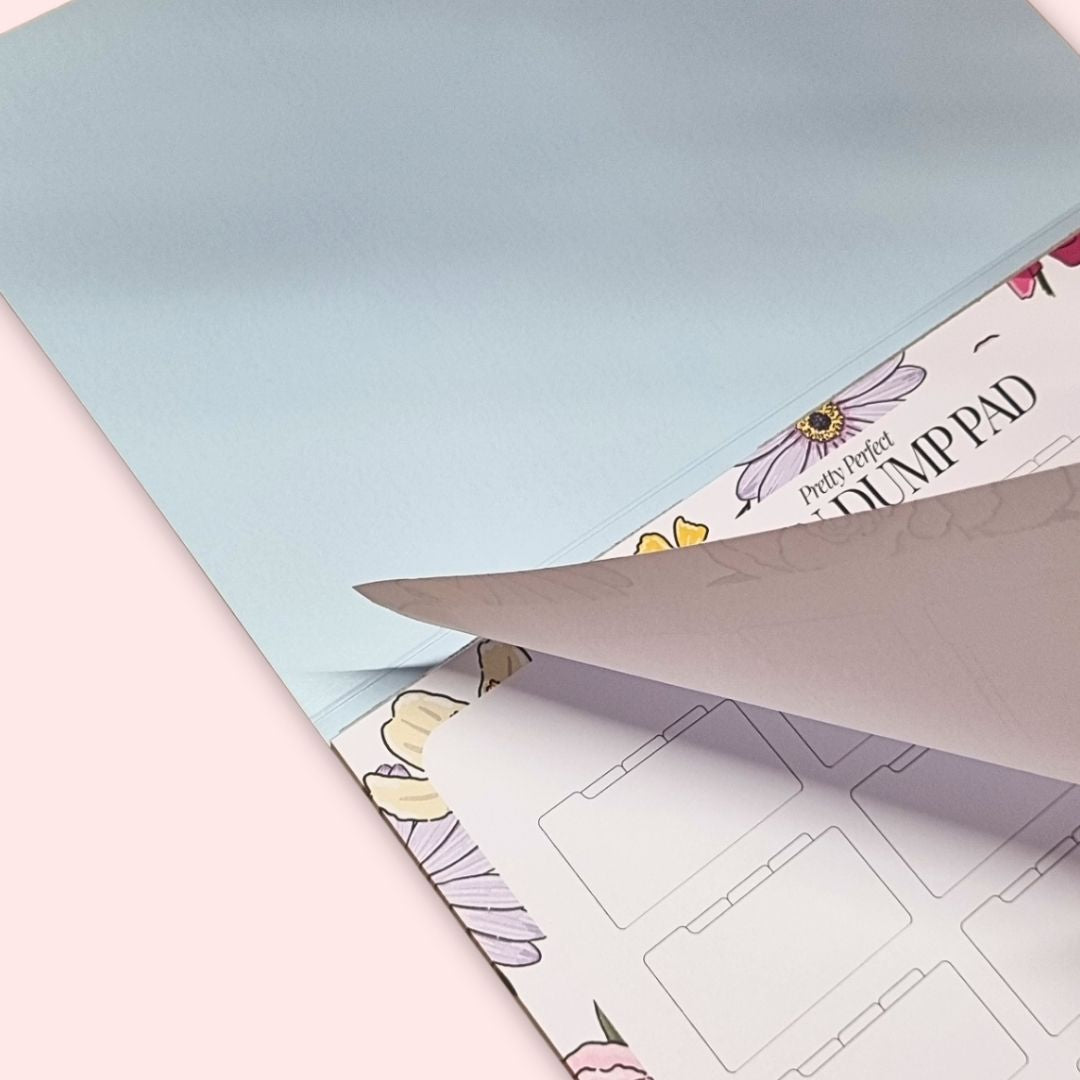 PRE-ORDER - PLANS IN BLOOM - BRAIN DUMP PAD A4 (EXCLUSIVE)