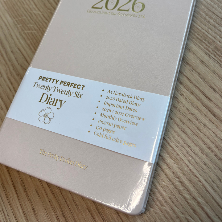 SECONDS SALE - 2026 DIARY A5 (MINOR MARKS)