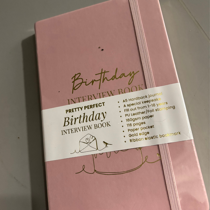 SECONDS SALE - BIRTHDAY BOOKS