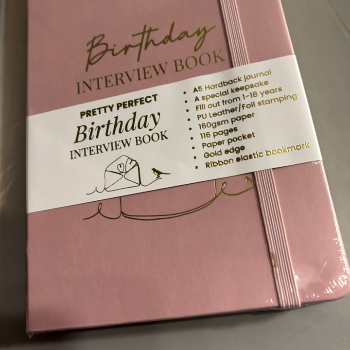 SECONDS SALE - BIRTHDAY BOOKS