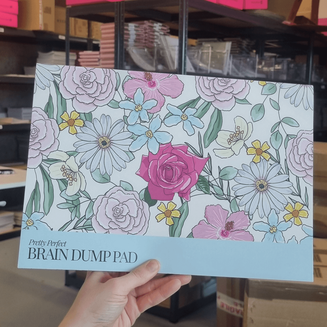 SECONDS SALE - BRAIN DUMP DESK PAD A4