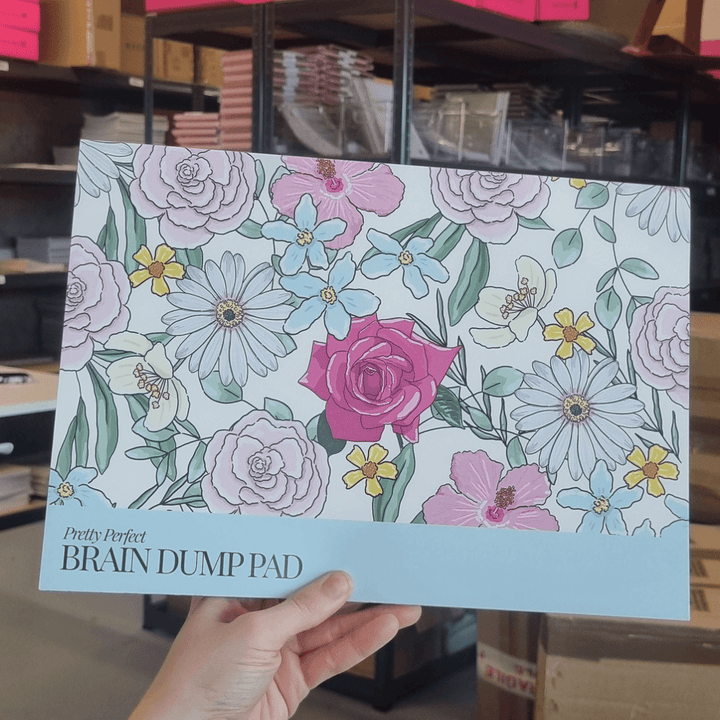 SECONDS SALE - BRAIN DUMP DESK PAD A4