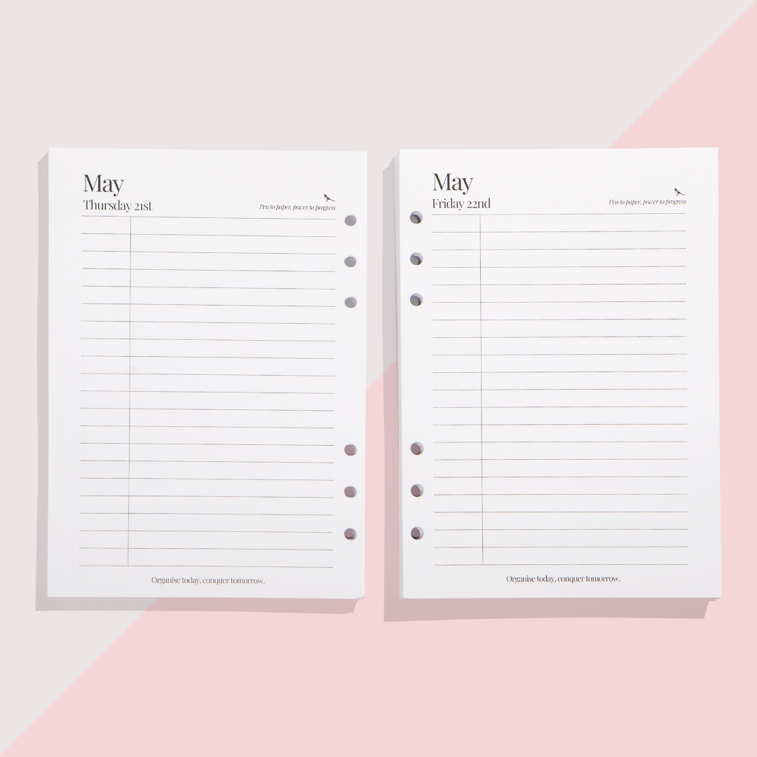 2026 DAILY DIARY INSERTS - PRE-ORDER - DUE TO SHIP LATE NOVEMBER