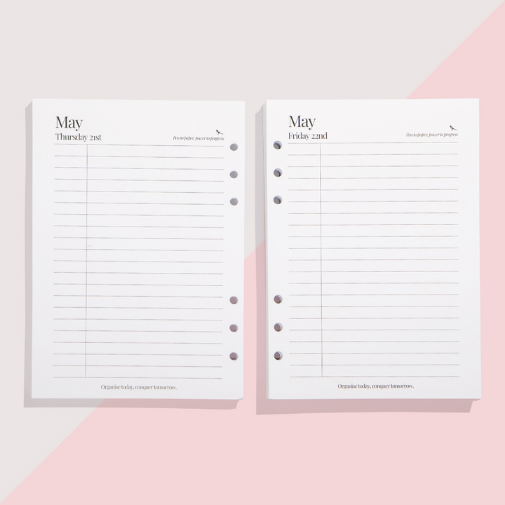 2026 DAILY DIARY INSERTS - PRE-ORDER - DUE TO SHIP LATE NOVEMBER