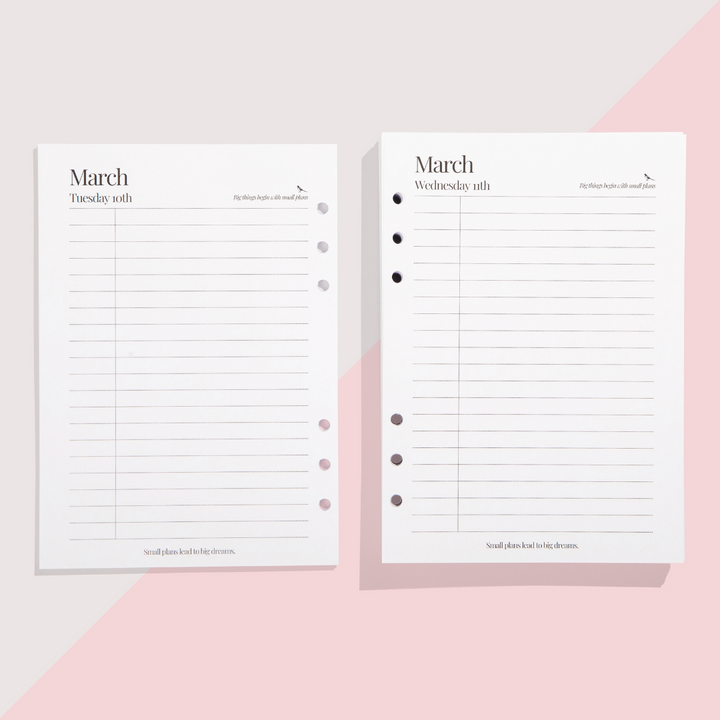 2026 DAILY DIARY INSERTS - PRE-ORDER - DUE TO SHIP LATE NOVEMBER