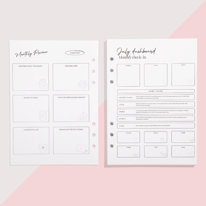 2026 WEEKLY DIARY INSERTS - PRE-ORDER - DUE TO SHIP LATE NOVEMBER