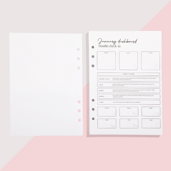 2026 DAILY DIARY INSERTS - PRE-ORDER - DUE TO SHIP LATE NOVEMBER