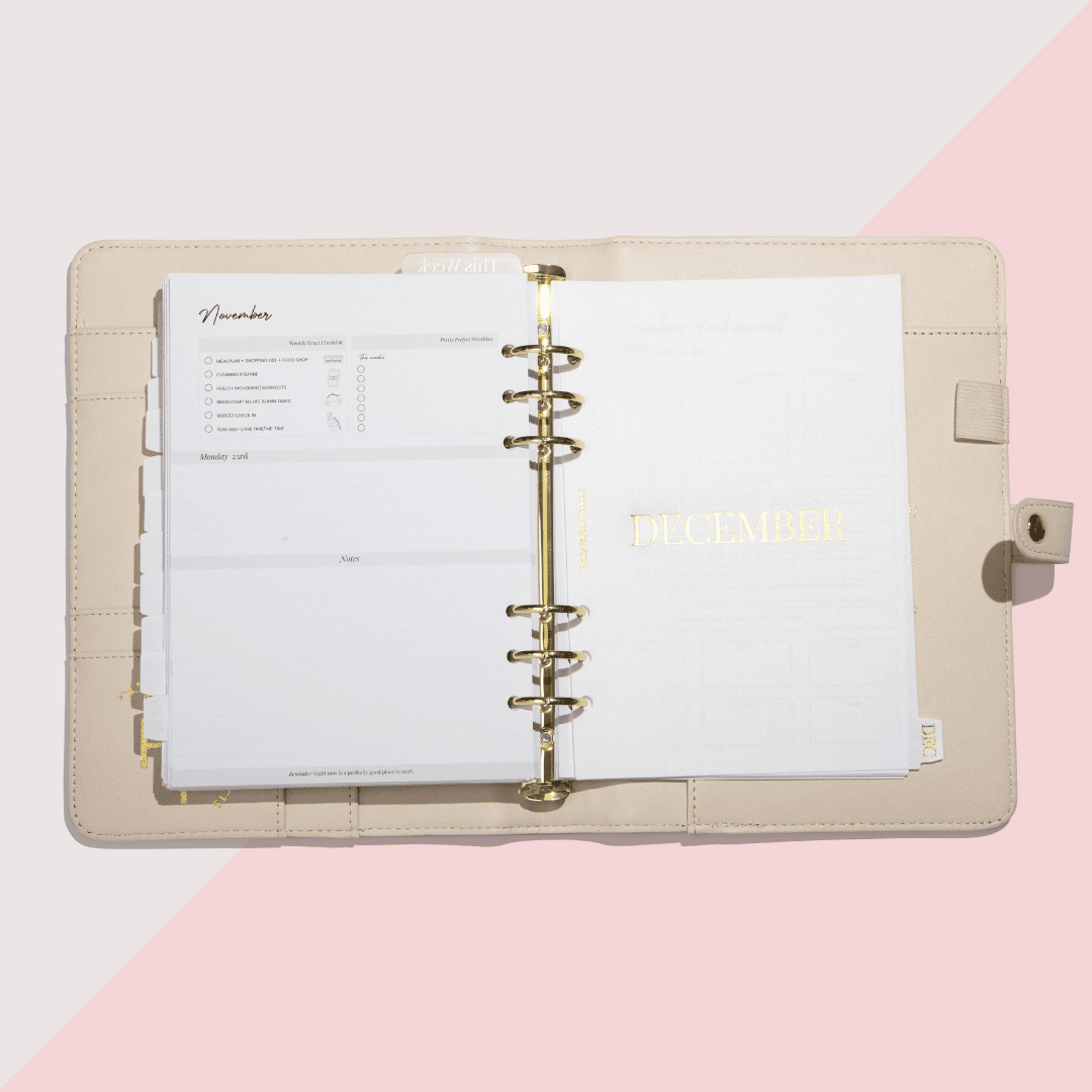 2026 WEEKLY DIARY INSERTS - PRE-ORDER - DUE TO SHIP LATE NOVEMBER