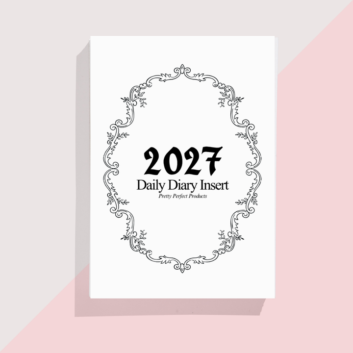 2027 DAILY DIARY INSERTS - PRE-ORDER DISPATCHED NOV 2026
