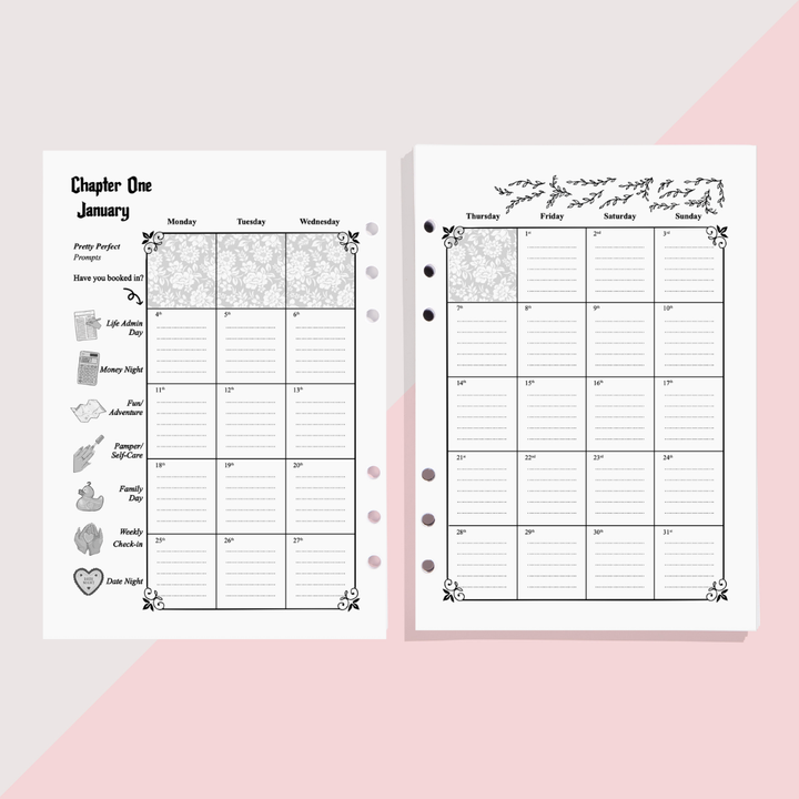 2027 DAILY DIARY INSERTS - PRE-ORDER DISPATCHED NOV 2026