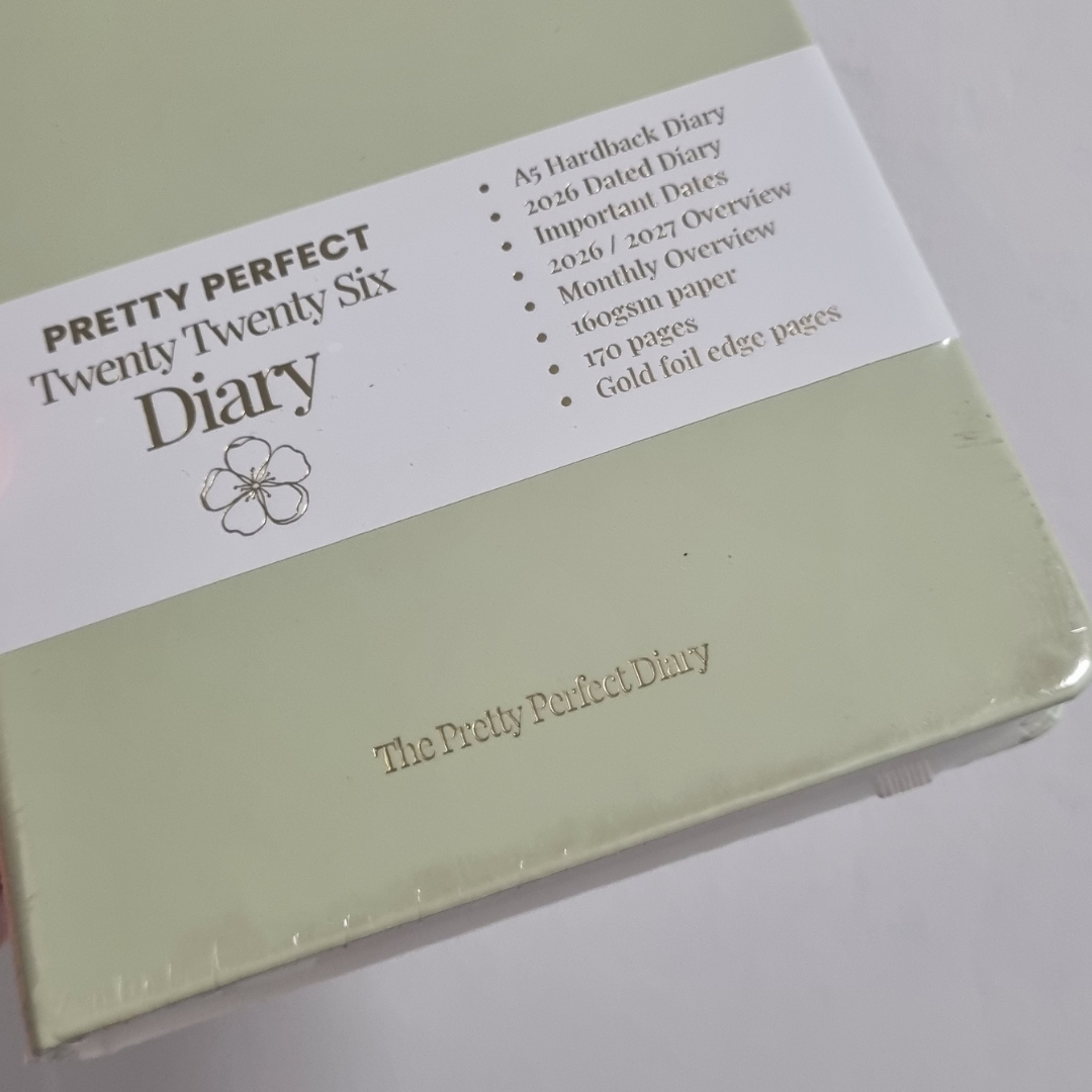 SECONDS SALE - 2026 DIARY A5 (MINOR MARKS)