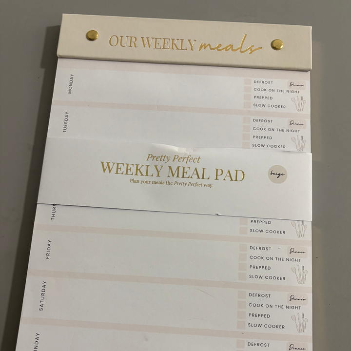SECONDS SALE - WEEKLY MEAL PAD