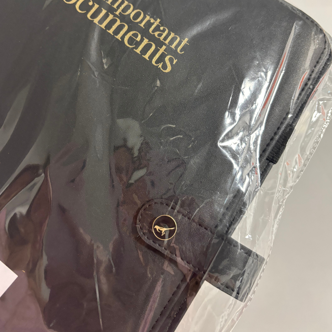 SECONDS SALE - IMPORTANT DOCS BINDER (NO BOOKLETS)