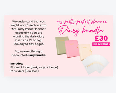 DATED DIARY RANGE GUIDE & INFO