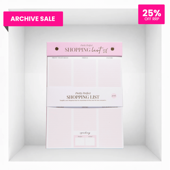 SHOPPING LIST PAD - A4