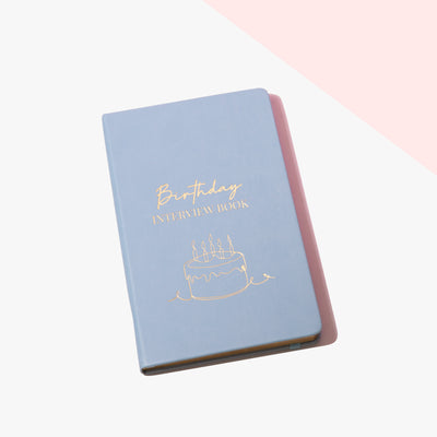 BIRTHDAY INTERVIEW BOOKS - JOURNAL (A5)