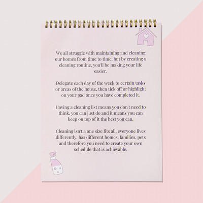 CLEANING PLANNER PAD