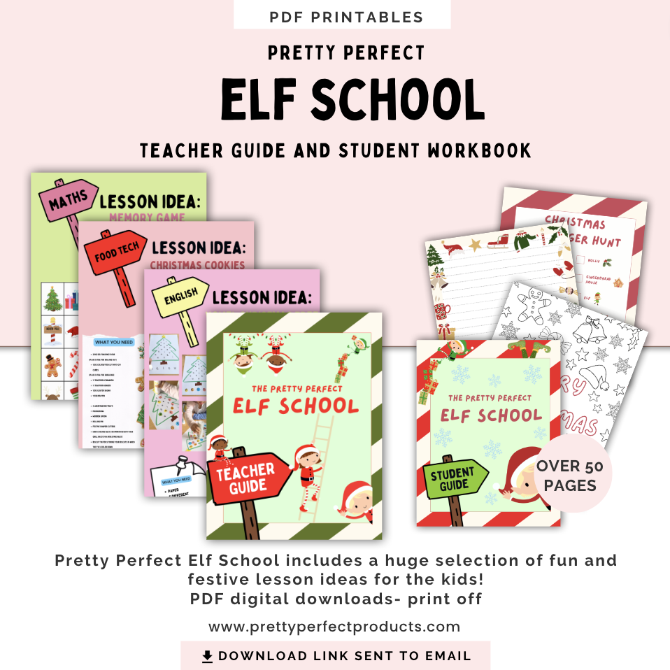 Student Elf ELF SCHOOL - TEACHER GUIDE & STUDENT WORKBOOK (Digital) – Pretty ...
