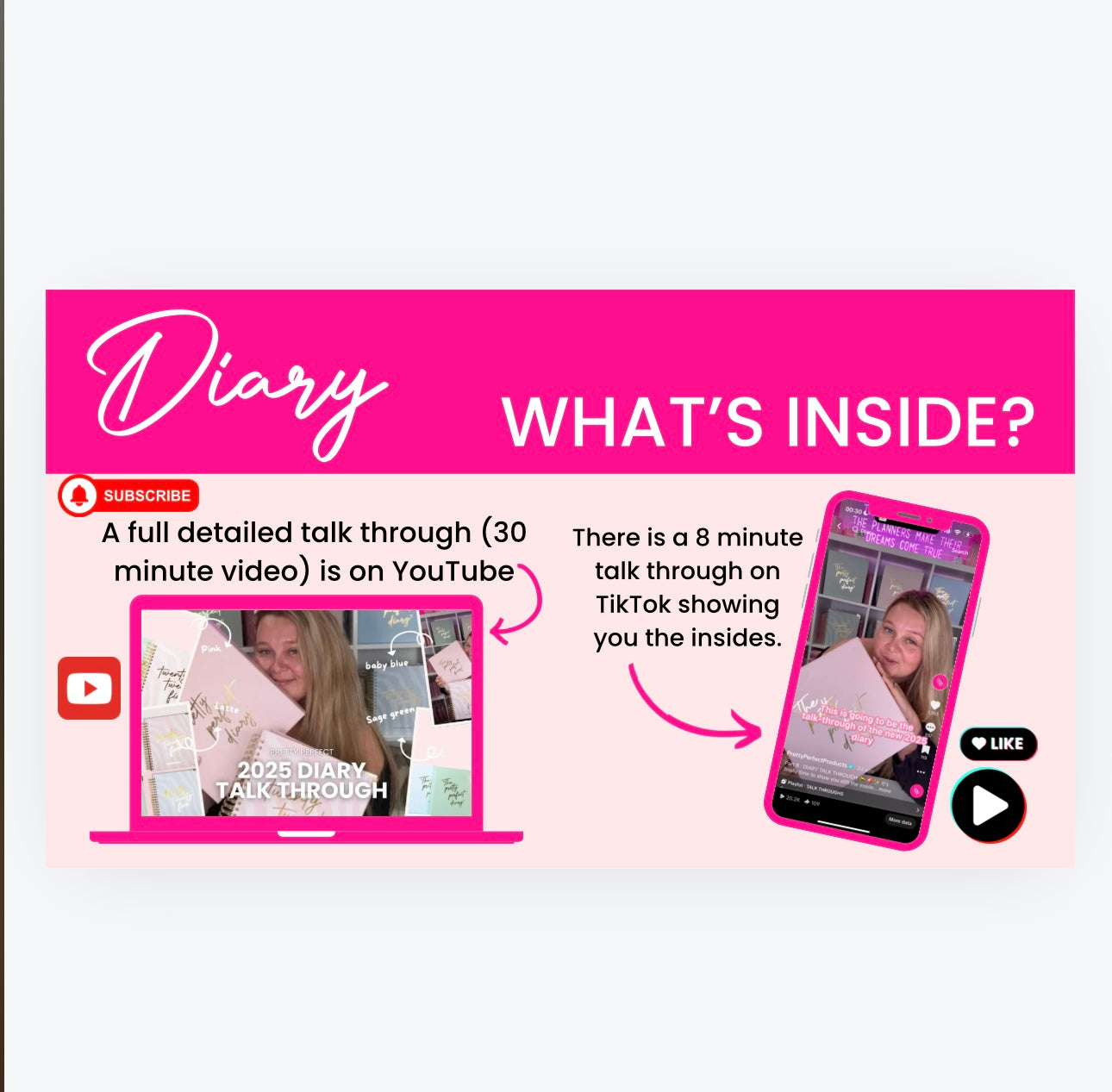 DATED DIARY RANGE GUIDE & INFO