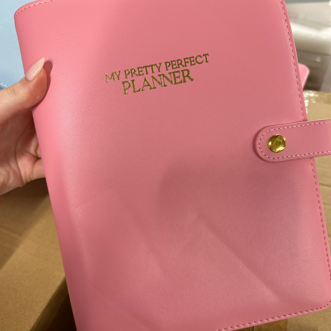 SECONDS SALE - MY PRETTY PERFECT PLANNER (BINDER & DIVIDERS ONLY)