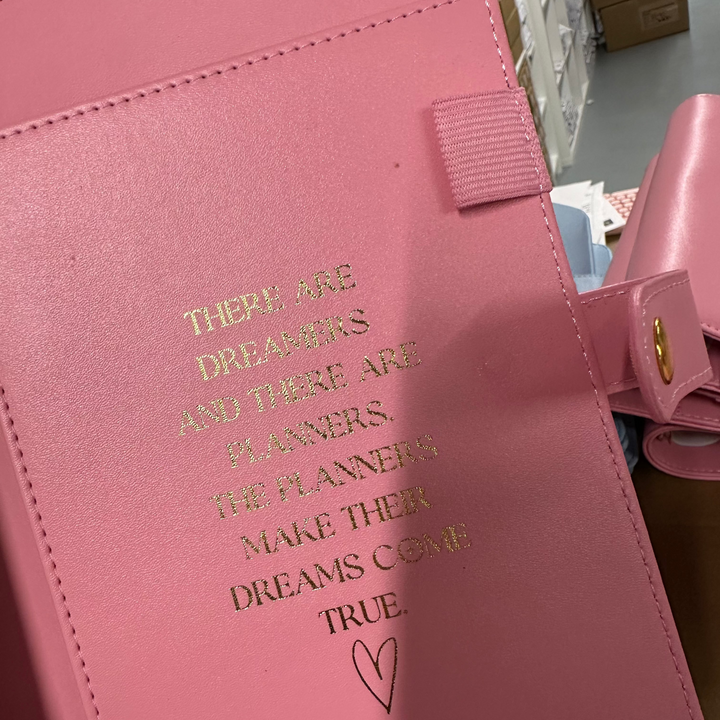 SECONDS SALE - MY PRETTY PERFECT PLANNER (BINDER & DIVIDERS ONLY)