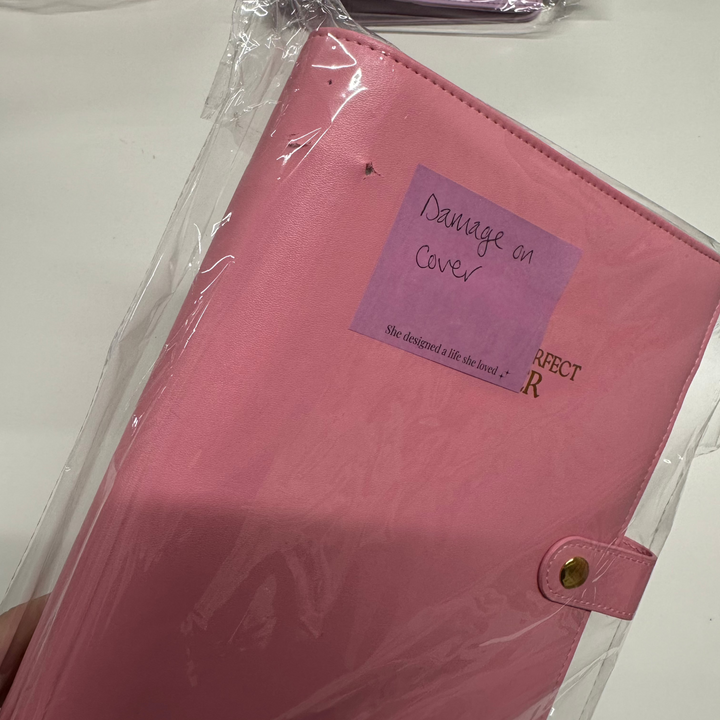 SECONDS SALE - MY PRETTY PERFECT PLANNER (BINDER & DIVIDERS ONLY)
