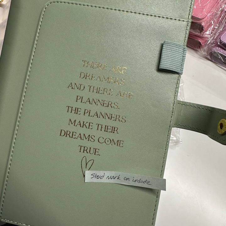 SECONDS SALE - MY PRETTY PERFECT PLANNER (BINDER & DIVIDERS ONLY)