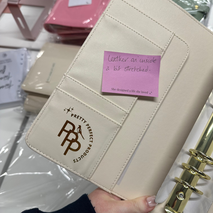 SECONDS SALE - MY PRETTY PERFECT PLANNER (BINDER & DIVIDERS ONLY)