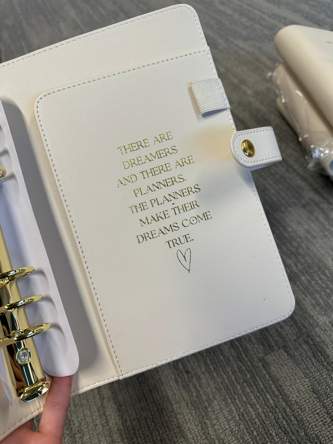 SECONDS SALE - MY PRETTY PERFECT PLANNER (BINDER & DIVIDERS ONLY)