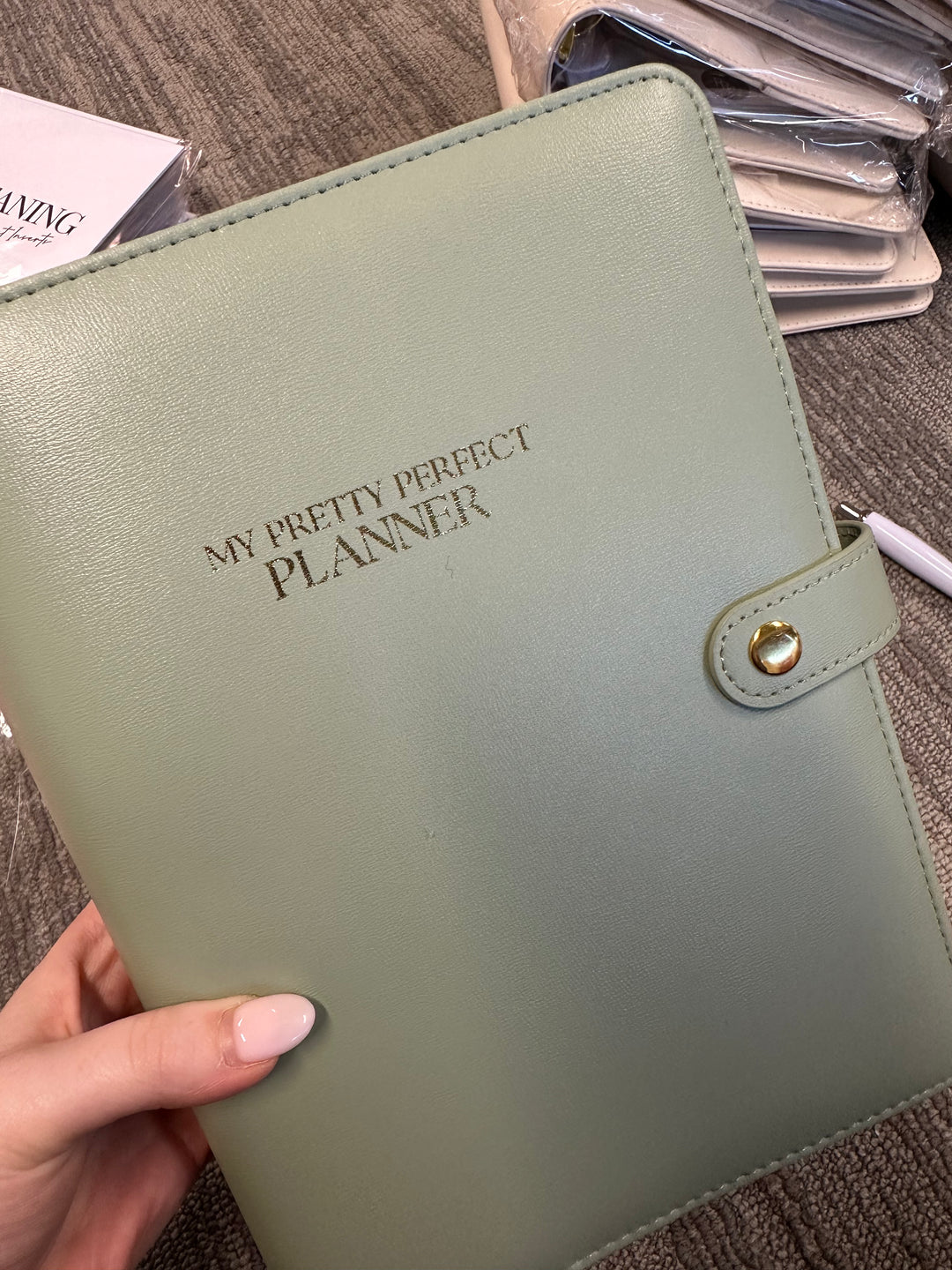 SECONDS SALE - MY PRETTY PERFECT PLANNER (BINDER & DIVIDERS ONLY)