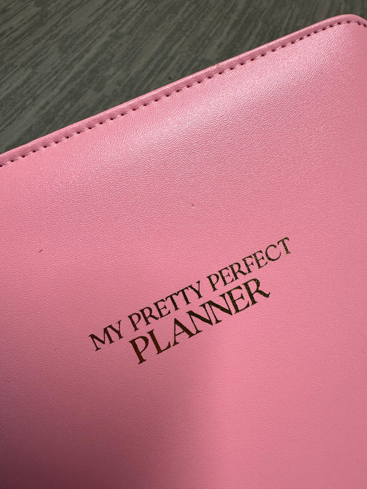 SECONDS SALE - MY PRETTY PERFECT PLANNER (BINDER & DIVIDERS ONLY)
