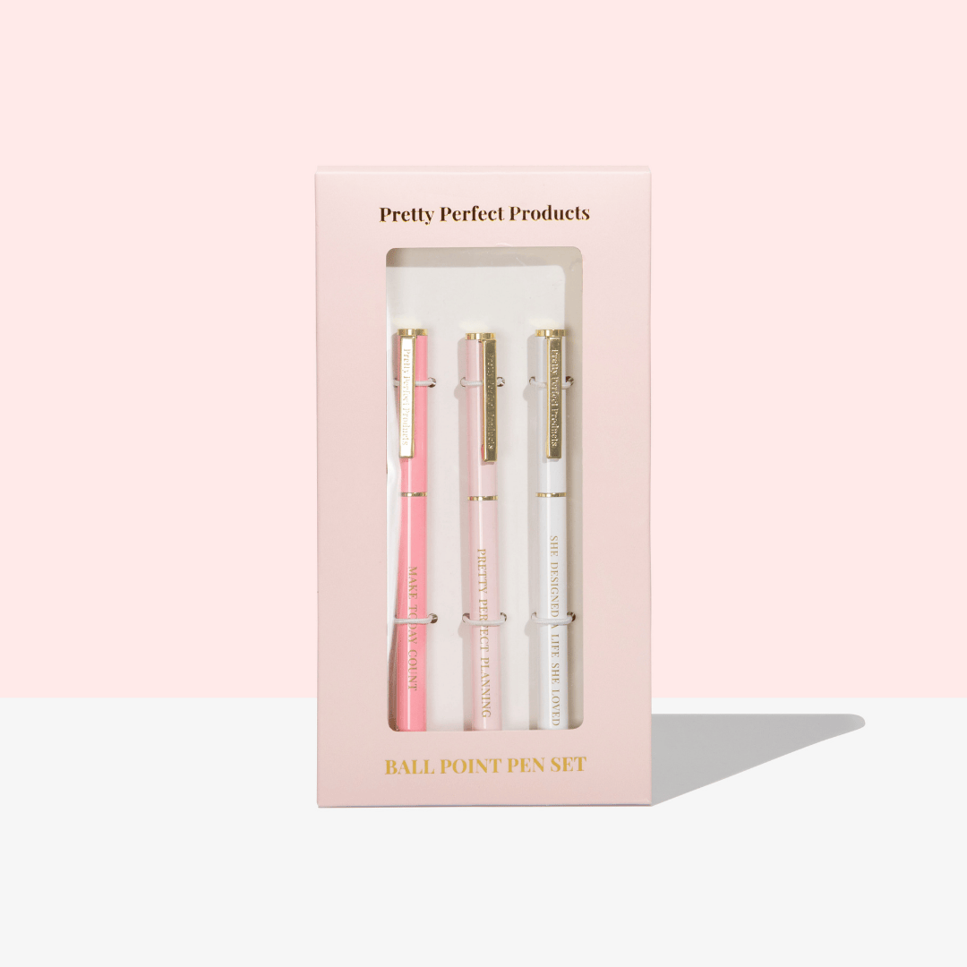 🎁 LUXURY BALLPOINT PEN SET OF 3 (100% off)