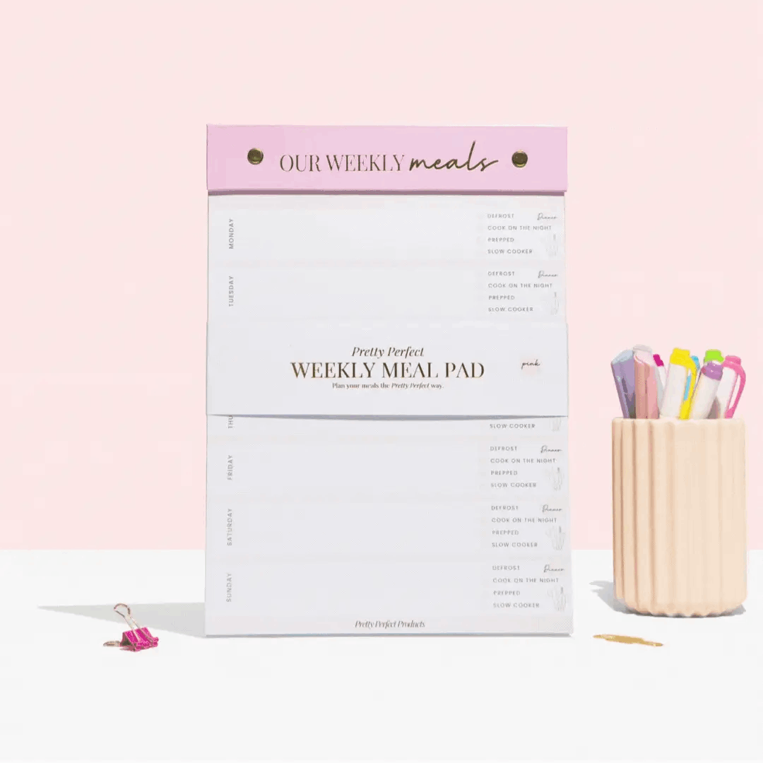 WEEKLY MEAL PAD - A4