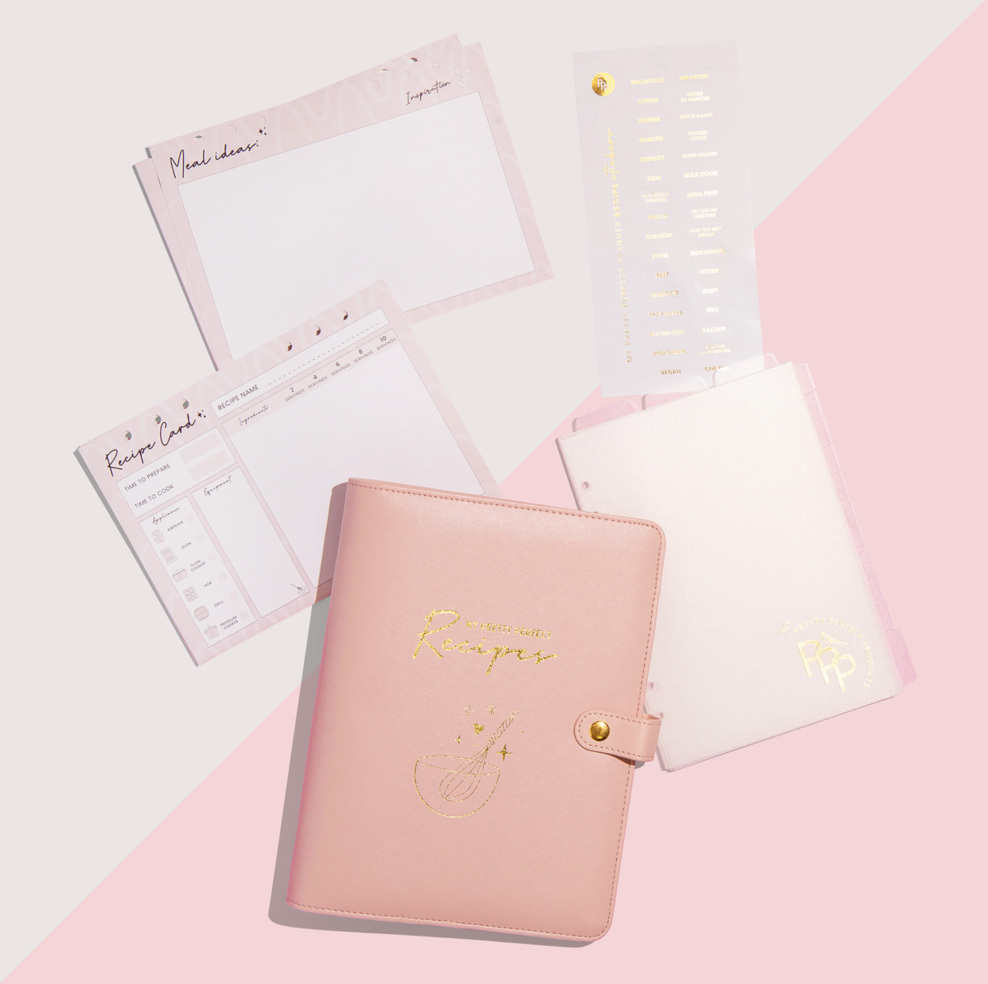 MY PRETTY PERFECT RECIPE PLANNER