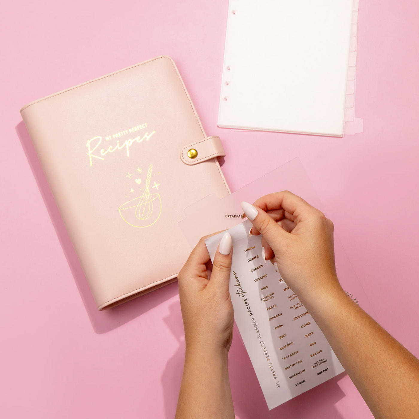 MY PRETTY PERFECT RECIPE PLANNER