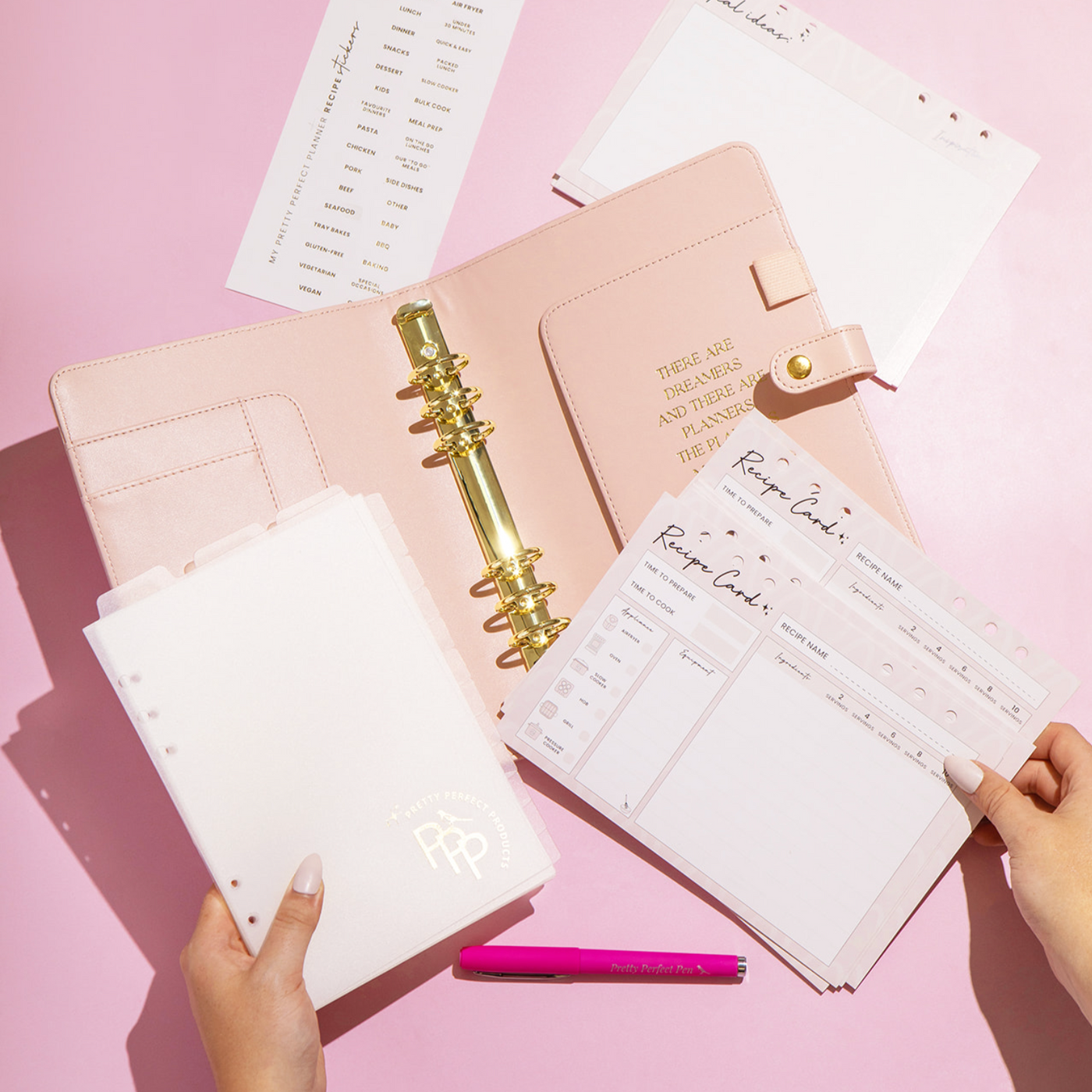 MY PRETTY PERFECT RECIPE PLANNER