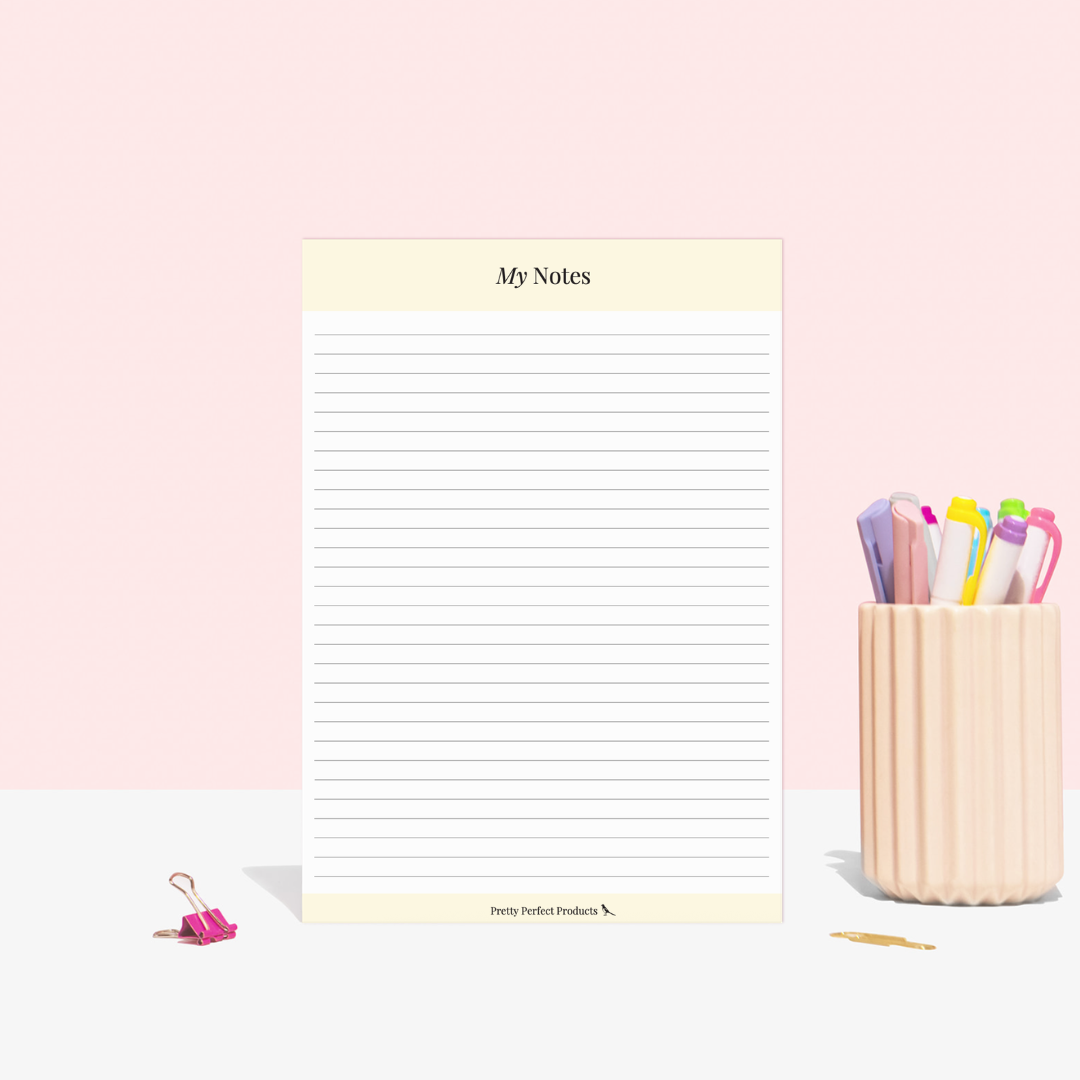 MY NOTES PAD - A5 - DISPATCH AFTER 29TH OCTOBER