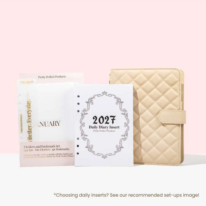 MY PRETTY PERFECT DIARY BUNDLE - 2027 - PRE-ORDER DISPATCHED NOV 2026