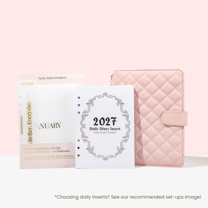 MY PRETTY PERFECT DIARY BUNDLE - 2027 - PRE-ORDER DISPATCHED NOV 2026