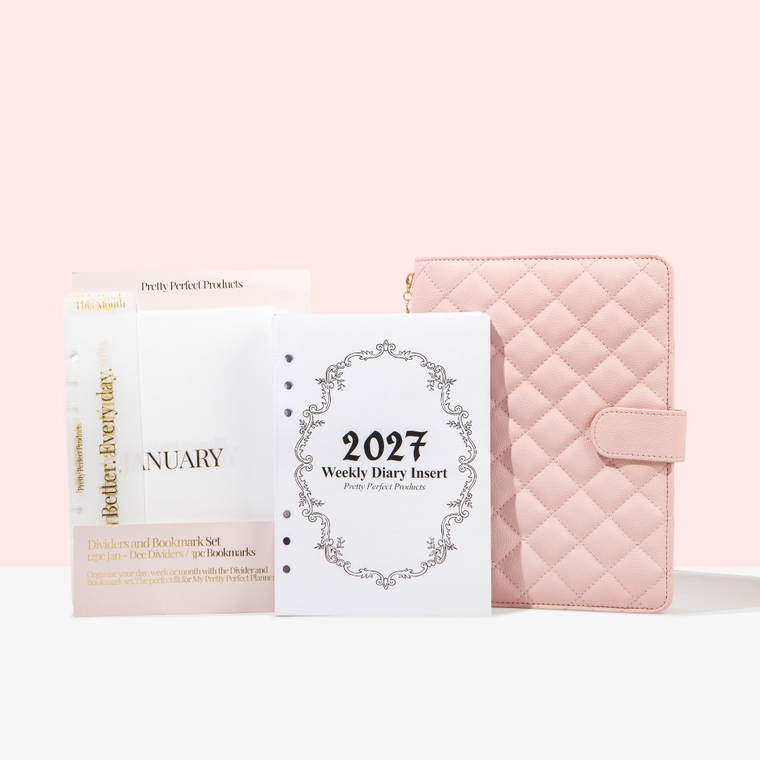 MY PRETTY PERFECT DIARY BUNDLE - 2027 - PRE-ORDER DISPATCHED NOV 2026