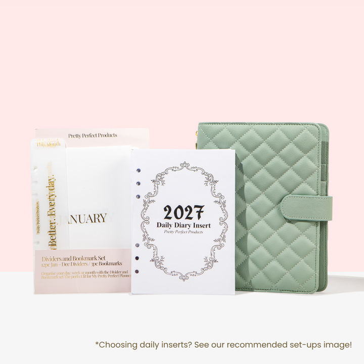 MY PRETTY PERFECT DIARY BUNDLE - 2027 - PRE-ORDER DISPATCHED NOV 2026